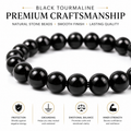 Black Tourmaline Bracelet – Natural Protection Crystal