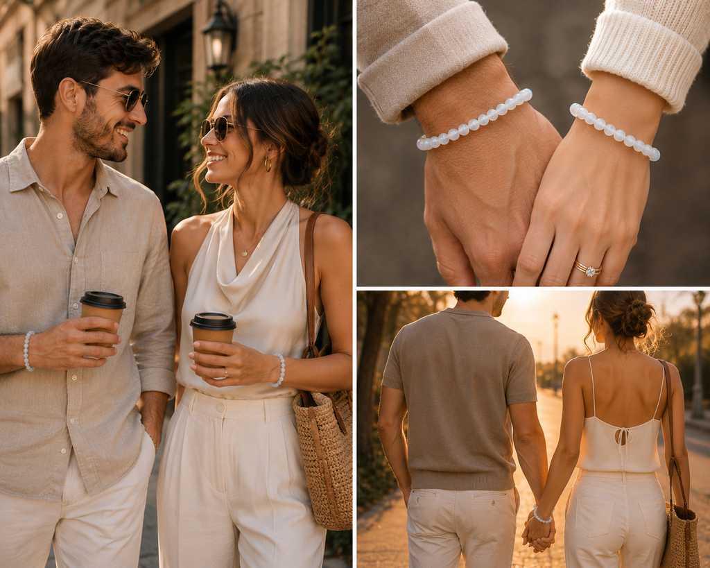 Rainbow Moonstone Bracelet – Calm, Intuition & New Beginnings