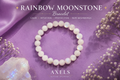 Rainbow Moonstone Bracelet – Calm, Intuition & New Beginnings