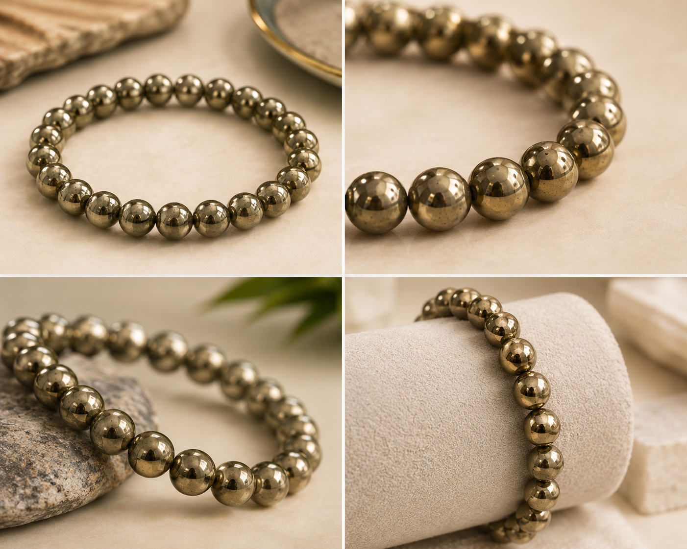Pyrite Bracelet – Attract Wealth, Own Your Confidence & Block Negativity