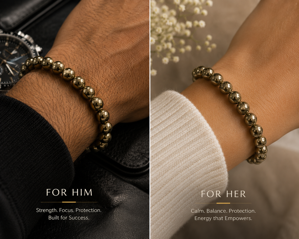 Pyrite Bracelet – Attract Wealth, Own Your Confidence & Block Negativity