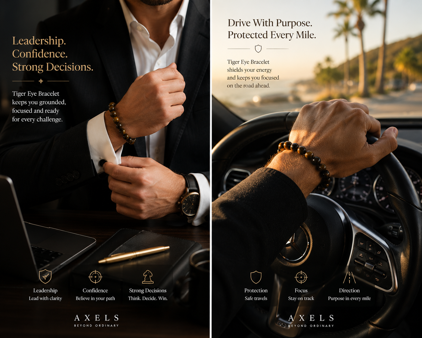 Tiger's Eye Bracelet – Stay Bold, Focused & Fearlessly Confident
