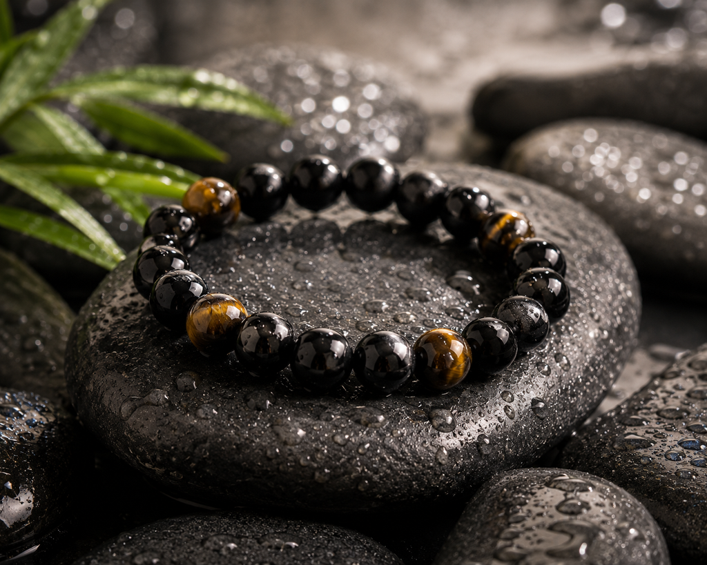 Triple Protection Bracelet – 3 Powerful Crystals, 1 Powerful Shield