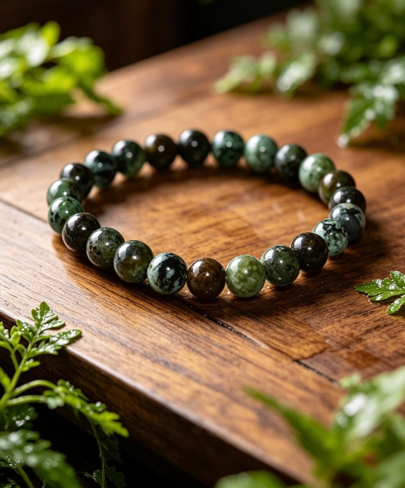 African Turquoise Bracelet – Grow Through Life, Stay Calm & Protect Your Peace