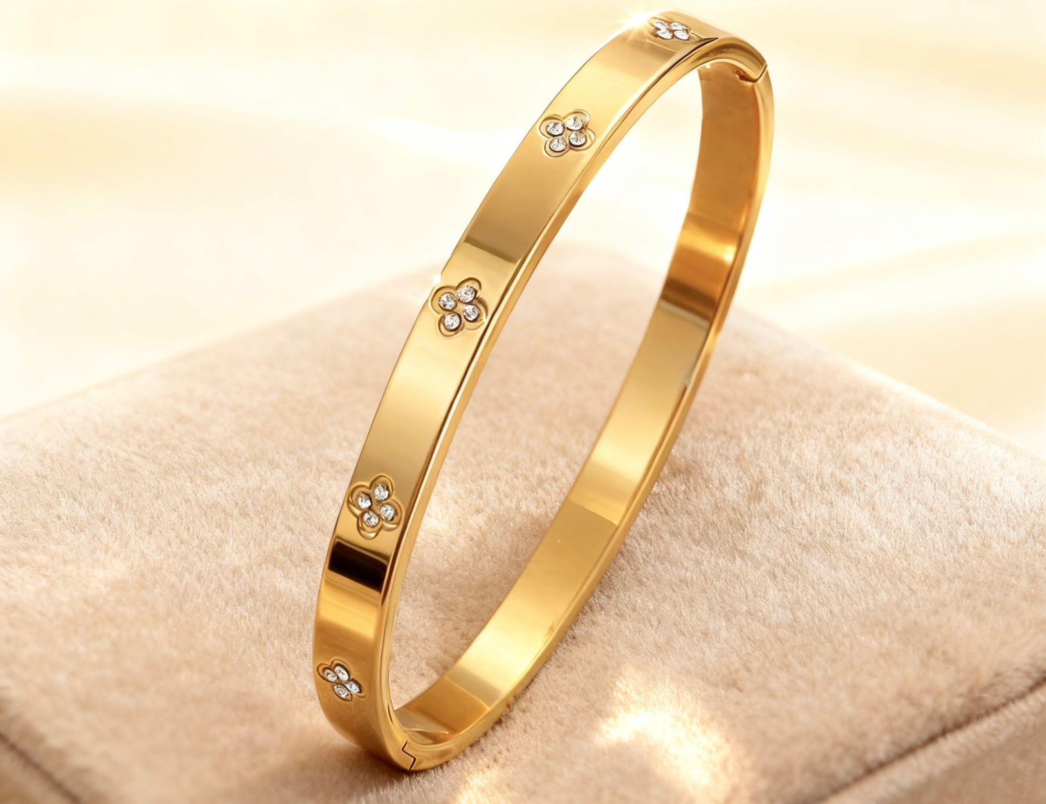 Luxe Anti-Tarnish Gold Bangle