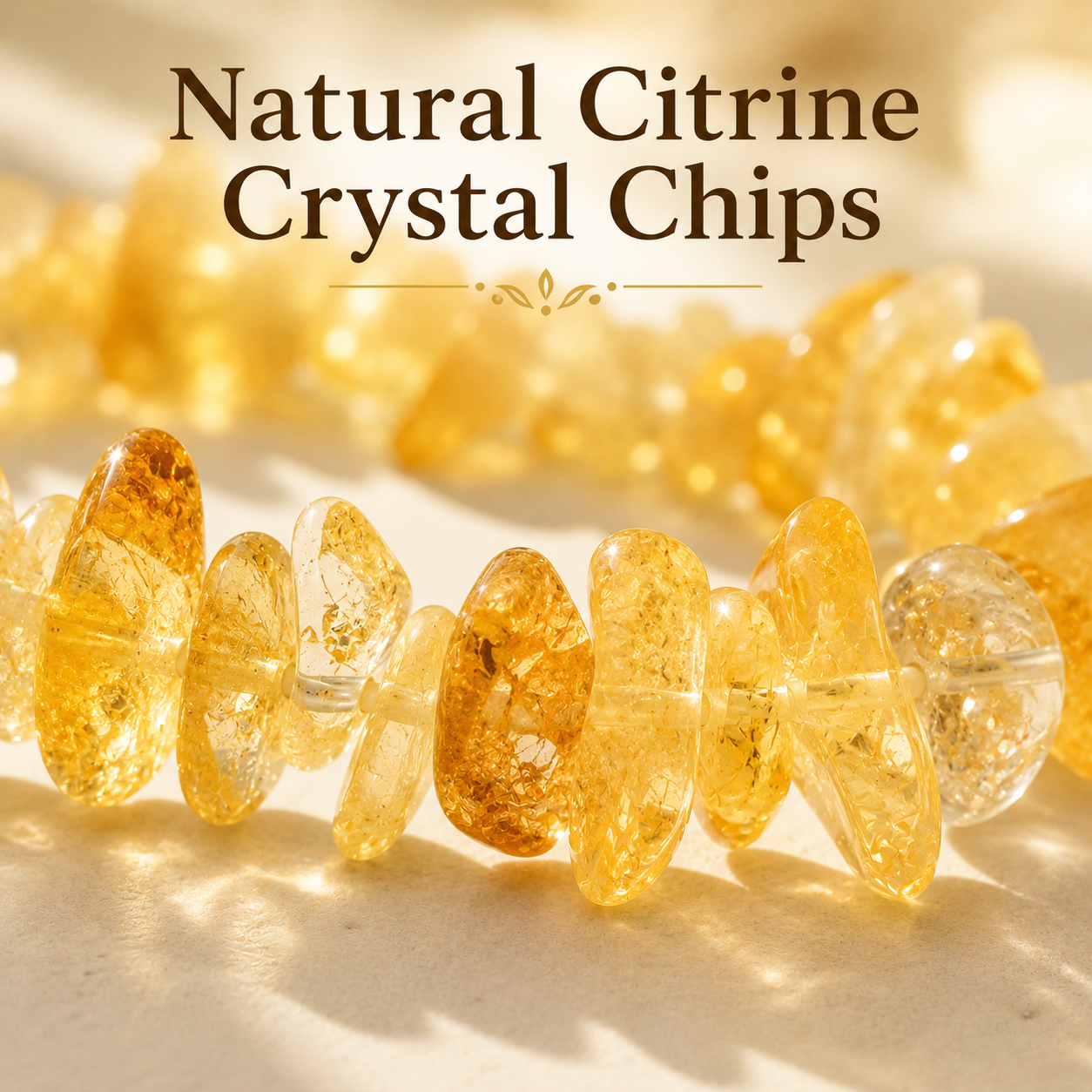Citrine Bracelet | Money Magnet Crystal for Abundance & Confidence