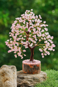 Rose Quartz Crystal Tree – Love, Harmony & Positive Energy